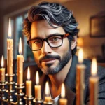 Staring at the candles