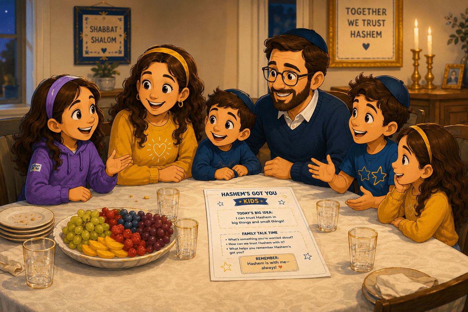 Family learning together
