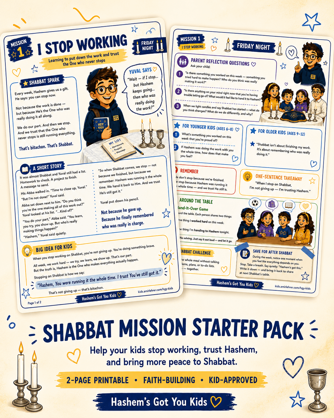 HGY Kids Shabbat Mission preview