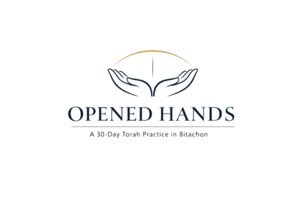 Opened Hands: A 30-Day Torah Practice in Bitachon